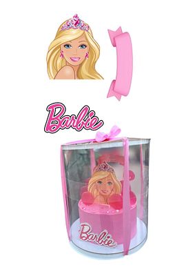 Yenilebilir Barbie Pasta Resim Baskısı ürün fotoğrafı