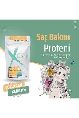 Boyadan Isıdan Işlemden Yıpranmış Kopmuş Saçlara Canlılık Terapisi - Laxe Saç Bakım Proteini 50 gr ürün fotoğrafı