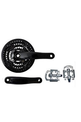 Bisiklet 3 Lü Aynakol - Alüminyum Pedal Takımı (42diş) ürün fotoğrafı