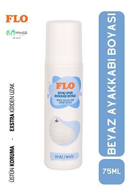 Beyaz Ayakkabı Boyası 75 ml / Beyaz Spor Ayakkabı Boyası/ Beyaz Deri Ayakkabı Taban Boya ürün fotoğrafı
