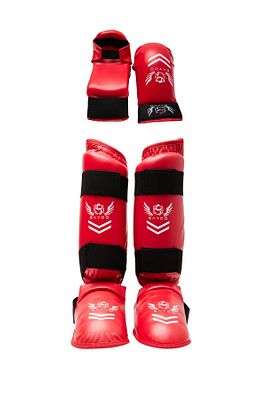 Karate Set - Eldiven Ve Ayak Kaval Koruyucu Set ürün fotoğrafı