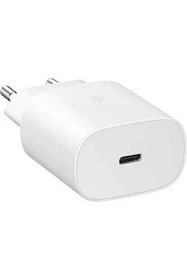 Samsung Uyumlu Galaxy A14 A15 A24 A34 A54 A33 A53 A73 S23 Type-c 25w Hızlı Şarj Beyaz Adaptör ürün fotoğrafı