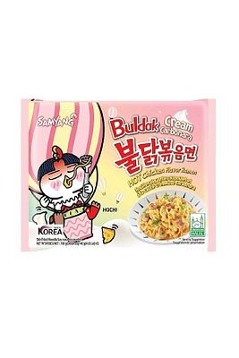 Creamy Carbonara Buldak Hot Chicken Flavor Ramen 140 gr ürün fotoğrafı