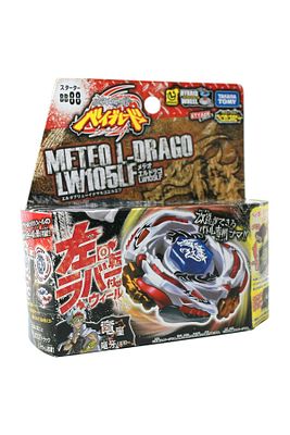 Takara Tomy Beyblade Metal Fusion 4d System Metal Masters Meteo L-drago Lw105lf BB-88 bb88 TAM SET ürün fotoğrafı