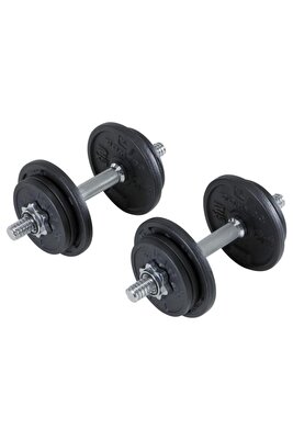 Domyos Dambıl Seti 20 Kg Kas Geliştirme Vücut Geliştirme Biseps Triseps ürün fotoğrafı