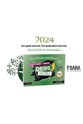 Rauf Şara - Öabt/dhbt/mbsts Ders Notu Kitabı (ÖZEL ÇİZİM) 2023 ürün fotoğrafı