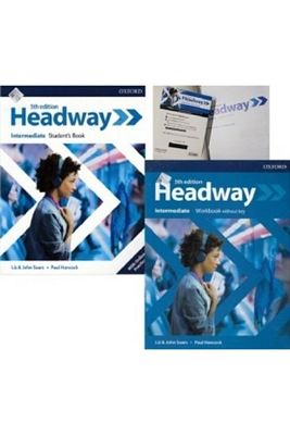 Headway 5th Edition Intermediate Student's Book With Online Practice + Workbook Without Key ürün fotoğrafı