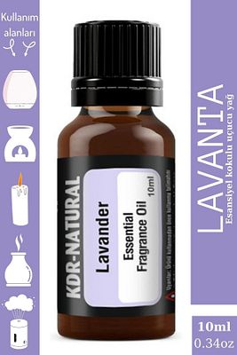Lavanta Uçucu Yağ Buhurdanlık Hava Nemlendirici Difüzör Esansı Uyku Stres Giderici 10 ml ürün fotoğrafı