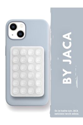 Telefon Tutucu Silikon Vantuz - Şeffaf ürün fotoğrafı