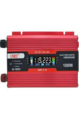 1000W Inverter Dönüştürücü Dc 12v Ac 220 V 50 Hz Tam Koruma Ac Güç Inverteri Usb Şarj Adaptörü ürün fotoğrafı