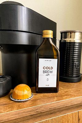 Cold Brew Soğuk Kahve Şişesi 250 ml - Cam Şişe ürün fotoğrafı