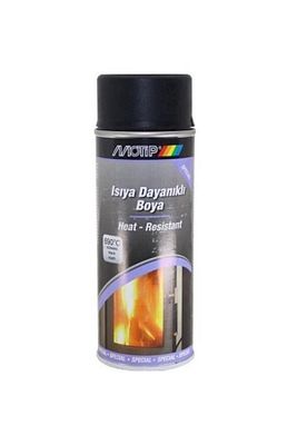 Isıya Dayanıklı Eksoz Boya Mat Siyah 690°c 400ml Made In Germany ürün fotoğrafı