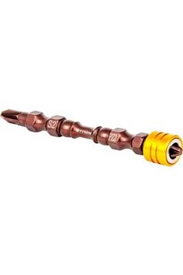 Pz2x65mm S2 Çeliği Çift Yönlü Mıknatıs Uçlu Bits Uç 10 Adet ürün fotoğrafı