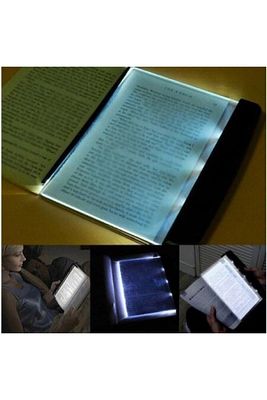 Kitap Aydınlatıcı Led Panel Okuma Çerçevesi Işıklı Kitap Ayracı ürün fotoğrafı