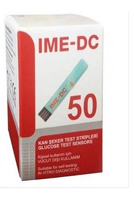 Ime-dc Strip Kan Şekeri Ölçüm Çubuğu 50'li - Diğer Ölçüm Cihazları ürün fotoğrafı