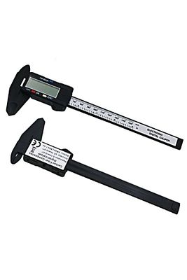 150 Mm Dijital Kumpas Elektronik Fiber Karbon Kaplı Plastik - Kumpas - 4 Ay ürün fotoğrafı