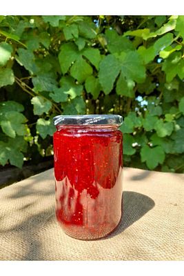 Ahududu Frambuaz Reçeli 750 gr Katkısız %75 Meyve Raspberry Jam ürün fotoğrafı