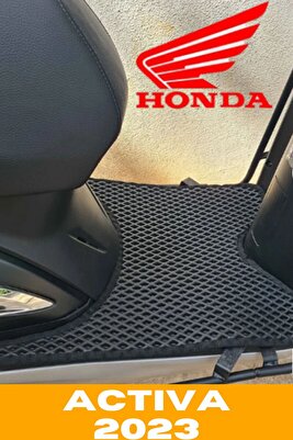 HONDA ACTİVA 2023 125cc MOTORSİKLET UYUMLU EVA PASPAS (SİYAH) ürün fotoğrafı
