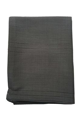 Siyah Polyester Kumaş Çizgi Masa Örtüsü 160*220 Cm ürün fotoğrafı