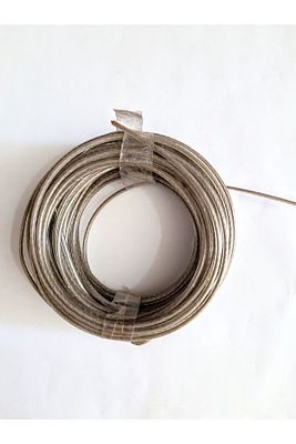 Izoleli Çelik Halat Pvc Kapli Çelik Halat 10 Metre 2mm ürün fotoğrafı