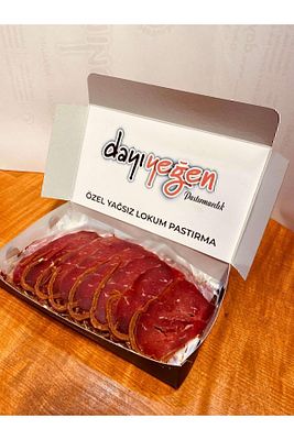 Dayı Yeğen Özel Yağsız Pastırma 500 gr %100 Doğal - Kayseri ürün fotoğrafı