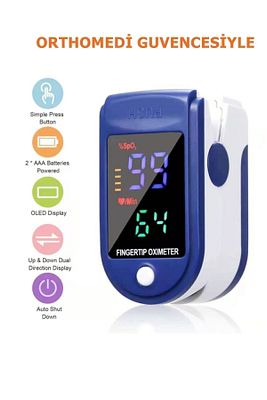 Parmak Tipi Oksimetre Kan Oksijen Nabız Ölçer Oximeter Oksimetre ürün fotoğrafı