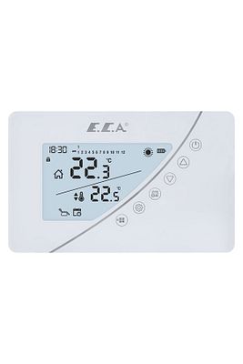 E.c.a Poly Touch 400w Programlanabilir Kablosuz Oda Termostatı ürün fotoğrafı