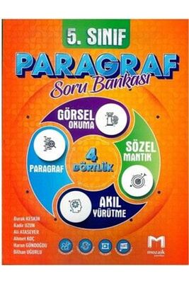 5. Sınıf Paragraf Mozaik Soru Bankası ürün fotoğrafı