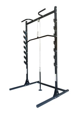 Ss-5000 Squat Rack - Lat Pulldown - Barfiks - Pull Up - Bench Press Halter Standı ürün fotoğrafı