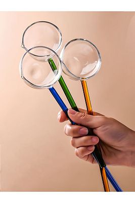 Cam Kepçe Lüks Isıya Dayanıklı Cam Sos ve Çorba Kepçesi Borosilikat ürün fotoğrafı