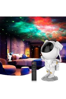 Yıldız Projektör Astronot Işıklı Galaksi Samanyolu Projeksiyon Gece Lambası ürün fotoğrafı