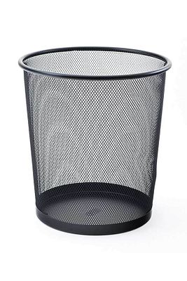 Çöp Kovası (metal) Tam Delikli 10 Litre ( Siyah ) ürün fotoğrafı
