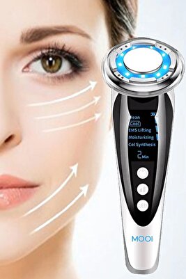 Mooi Akıllı Güzellik Robotu V2- Yüz Kaldırma- - Ultrasonik Cilt Temizliği- Ems ürün fotoğrafı
