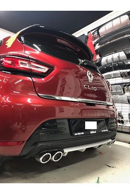 Renault Clio 4 Bagaj Üstü Spoiler Spoyler Parlak Siyah 2012-2019 ürün fotoğrafı
