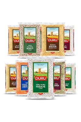 Duru 9 Çeşit Yerli Bakliyat Paketi ürün fotoğrafı