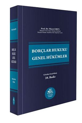 Yetkin Borçlar Hukuku Genel Hükümler Ciltli -fikret Eren ürün fotoğrafı