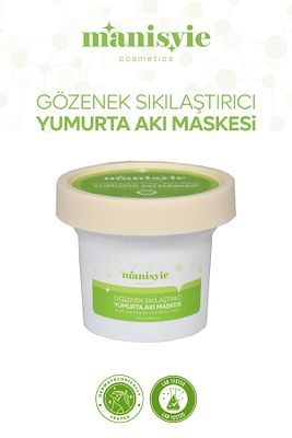 Gözenek Sıkılaştırıcı Yumurta Akı Maskesi - Pore Tightening Egg White Mask ürün fotoğrafı
