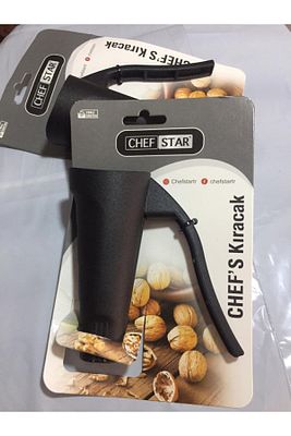 Home Siyah Chefstar Lüx Döküm Ceviz Ve Fındık Kıracağı Boy Uzunluk ürün fotoğrafı