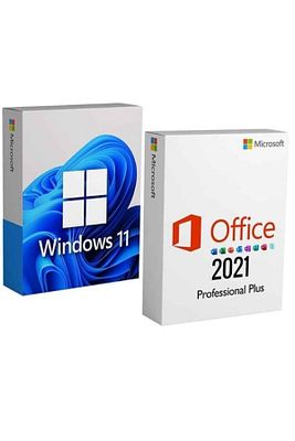Windows 11 Pro + Office 2021 Pro Plus Dijital Ürün Anahtarı ürün fotoğrafı