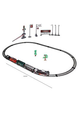 83535 Sesli Ve Işıklı Klasik Model Çuff Çuff Oyuncak Tren Seti ürün fotoğrafı