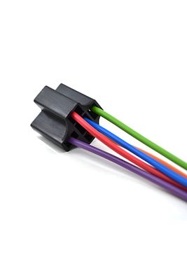 Mini Röle Soketi 4 - 5 Fişli Bakır Kablolu Pirinç Terminalli 1.50mm Kablo-5 Fiş Uyumlu ürün fotoğrafı
