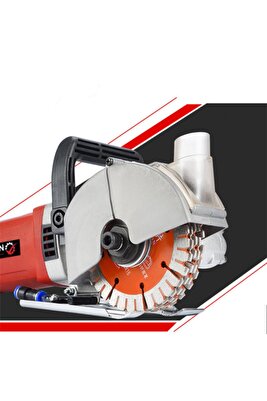 Elektrikli Duvar Oluk Makinesi Kanal Açma Kesme Yerleştirme Makinesi 40 Mm 4 Kw 3200 Watt ürün fotoğrafı