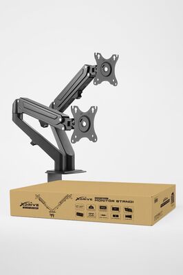Mnt-25 Ikili Monitör Standı - Monitör Tutucu - Monitör Aparatı ürün fotoğrafı