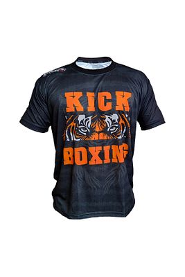 TX712 Tiger Kick Boks Tişört Kick Boxing Antrenman Tshirt ürün fotoğrafı