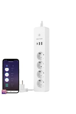Akıllı Wi-fi Destekli 4\'lü Akım Korumalı Priz ürün fotoğrafı
