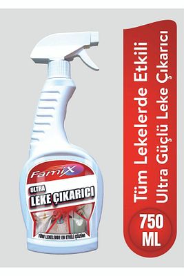 Tüm Lekelerde Etkili Pratik Ultra Leke Çıkarıcı Sprey 750 ml Tüm Lekelere Stop ürün fotoğrafı