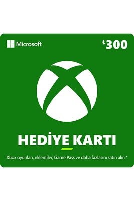 Xbox Live 300 Tl Hediye Kartı ürün fotoğrafı