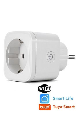 Akım Korumalı Priz Wi-fi Tuya Destekli Akıllı Priz ürün fotoğrafı