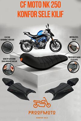 Cfmoto Nk 250 Konfor Sele Kılıf ürün fotoğrafı