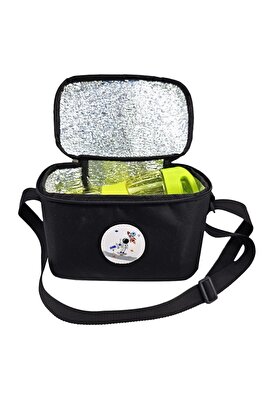 Anaokulu, Ilkokul Beslenme Çantası Siyah ürün fotoğrafı